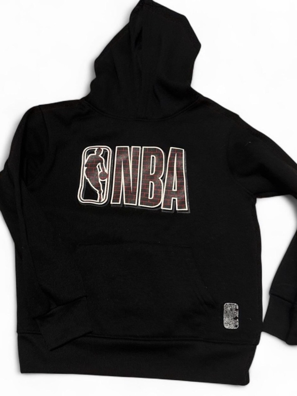 NBA Black Hoodie with Blue and Red Tag